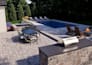 do landscape design or backyard landscape design, outdoor, garden, 3d rendering